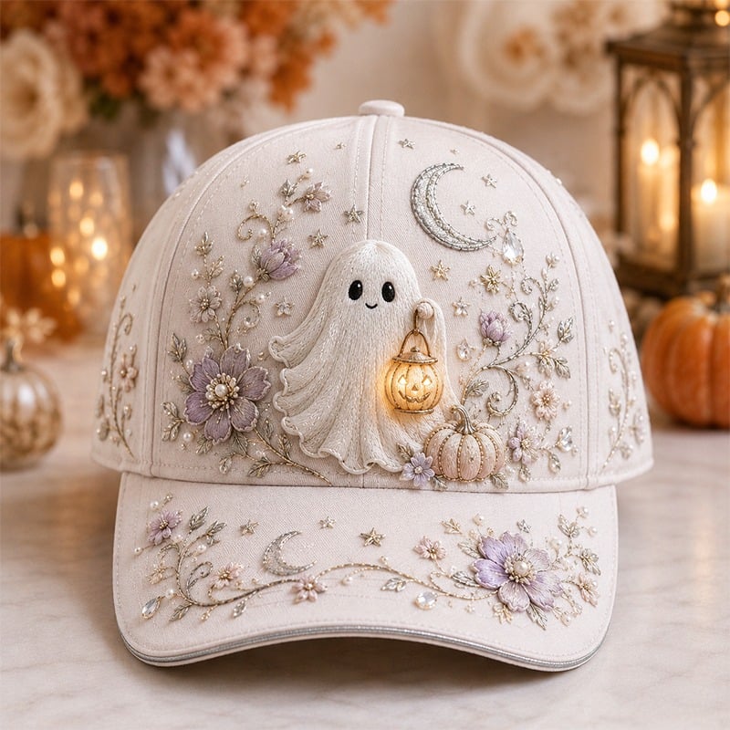 🔥Last Day 50% OFF – 🧙‍♀️✨Halloween Printed Cap🧢 (Soft, Breathable & Easy To Style With A Comfortable Adjustable Strap)