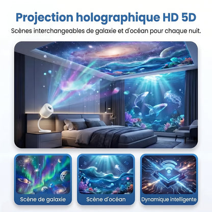 𝑺𝑪𝑵𝑫𝑹®🌌 Lampe de projection holographique immersive 5D intelligente dynamique Ultra HD nouvelle génération ✨ (Copy)