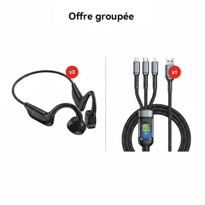 ⏳ Offre limitée : -70% 💥 Écouteurs à conduction osseuse 🏆