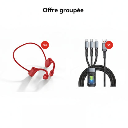 ⏳ Offre limitée : -70% 💥 Écouteurs à conduction osseuse 🏆