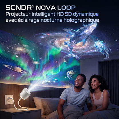 𝑺𝑪𝑵𝑫𝑹®🌌 Lampe de projection holographique immersive 5D intelligente dynamique Ultra HD nouvelle génération ✨ (Copy)
