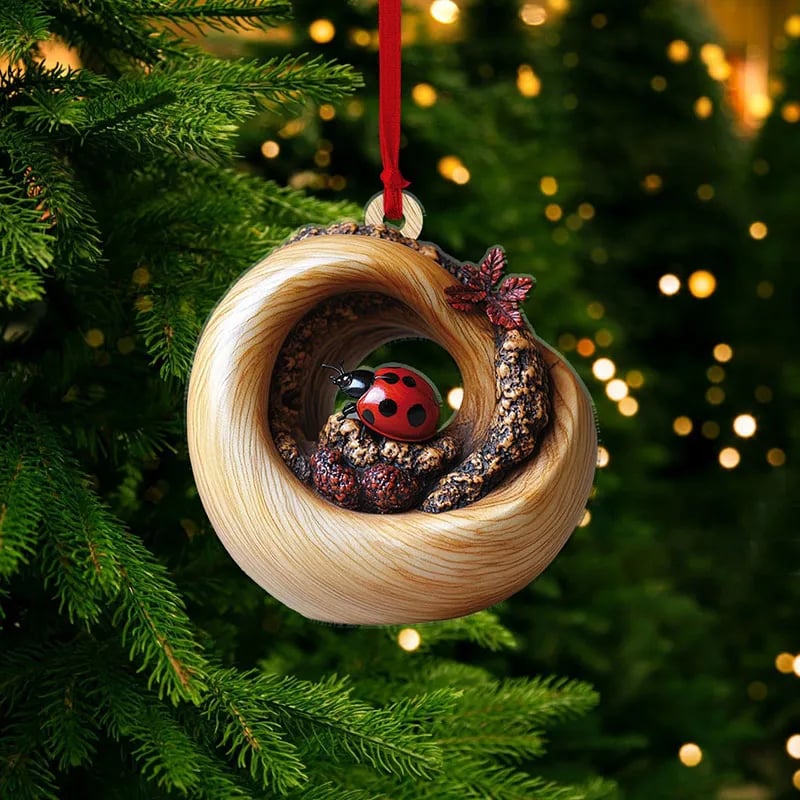 💖Not Just for Christmas Tree! Handmade Owl Ornaments & Raccoon Decorations, Matchable with Porch/Window Sill/Gift Wrapping🎁
