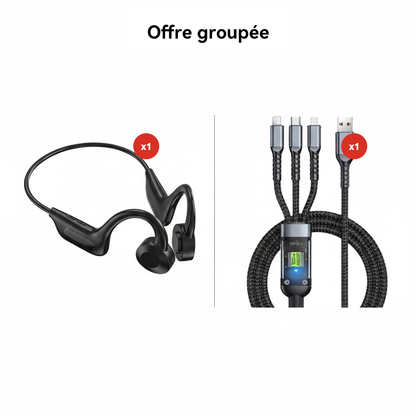 ⏳ Offre limitée : -70% 💥 Écouteurs à conduction osseuse 🏆