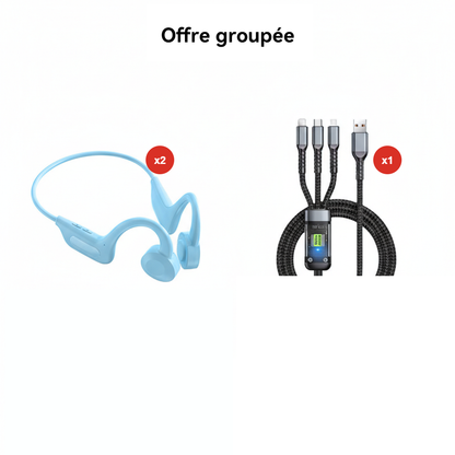 ⏳ Offre limitée : -70% 💥 Écouteurs à conduction osseuse 🏆